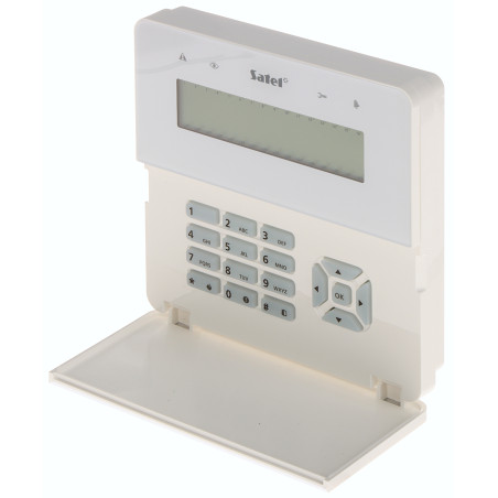 Tastatură LCD wireless cu cititor RFID ABAX2 ABAX Sistem de alarmă Alb Manipulator Wireless SATEL INT-KWRL2-W