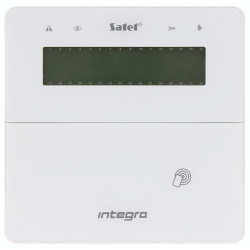 ABAX2 ABAX 无线LCD键盘带RFID读卡器 报警系统 白色无线操作器 SATEL INT-KWRL2-W