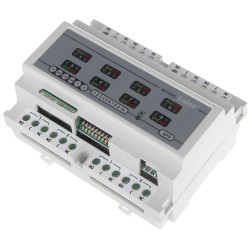 Ekspander 8 Wyjść Przekaźnikowych 16A do Central Alarmowych Moduł na Szynę DIN Automatyka Domowa SATEL INT-ORS