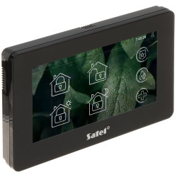 Manipulador Gráfico de Toque LCD de 7 polegadas para Sistema de Alarme Painel Sensorial Preto SATEL INT-TSH2-B