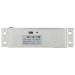 Paviršinis elektromagnetinis skląstis reversinis su uždelsimo reguliavimu ir LED signalizacija DANTOM JS-1504N