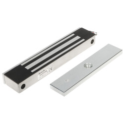 Paviršinis elektromagnetinis užraktas viengubas vandeniui atsparus išorinis nerūdijantis plienas 280kg 12V DC Dantom JS-280W