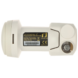 Convertidor satelital Unicable II LNB para 32 receptores digitales 4K HDTV Low Noise 0.1dB SCR dCSS INVERTO KONW/UNICABLE-II-INV