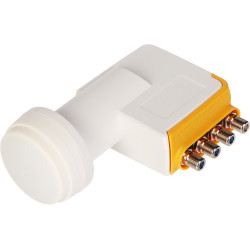 Unicable II satellitkonverter + Single Fullband LNB 4 udgange 32 kanaler dCSS 4K UHD INVERTO KONW/UNICABLE-II/3+1/INV
