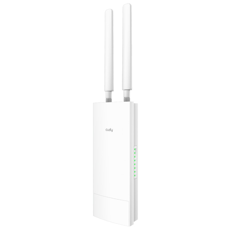 Външна точка за достъп 4G LTE Wi-Fi рутер 300Mb/s PoE IP65 VPN Nano SIM слот CUDY LT400 OUTDOOR