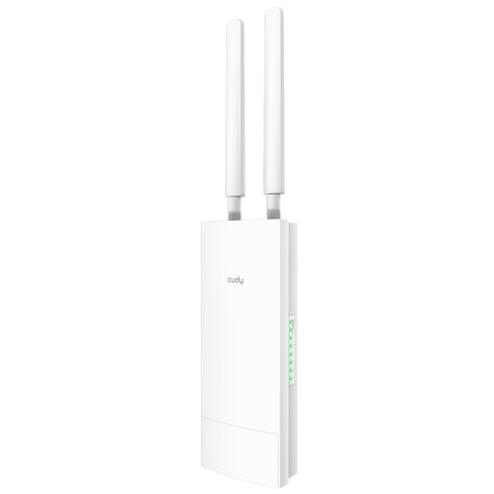 Външна точка за достъп 4G LTE Wi-Fi рутер 300Mb/s PoE IP65 VPN Nano SIM слот CUDY LT400 OUTDOOR