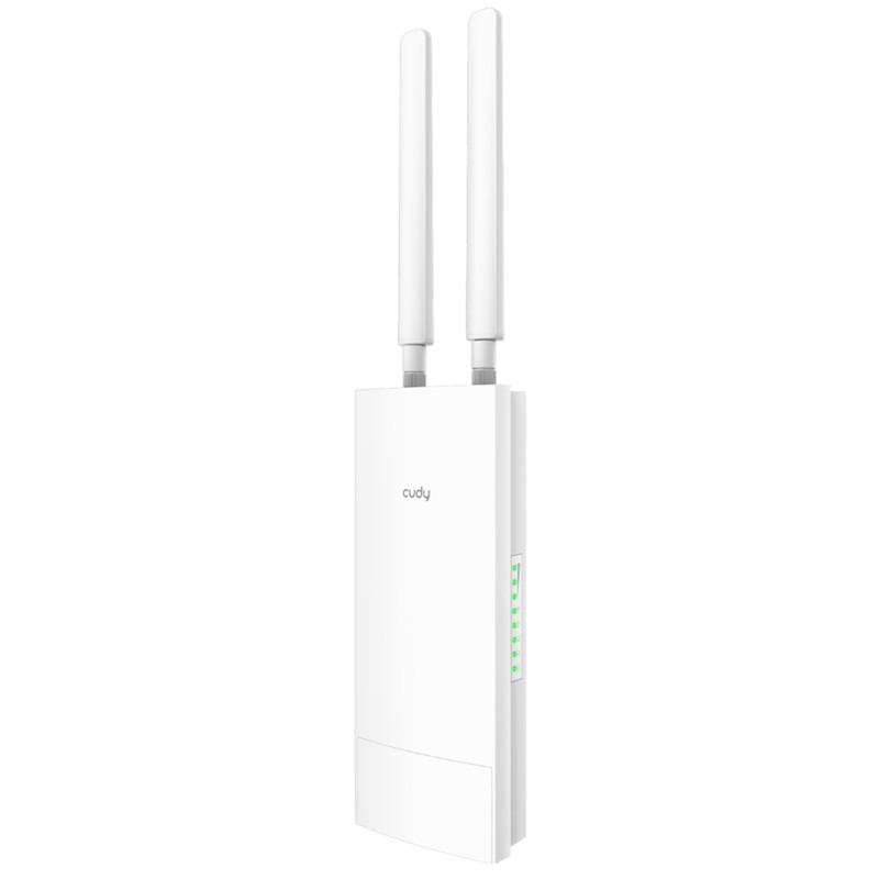 Āra 4G LTE maršrutētājs AC1200 Mesh VPN Gigabit PoE IP65 6. kategorija divjoslu NanoSIM karte joslu agregācija CUDY LT700 OUTDOO