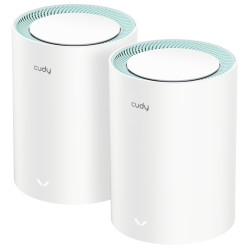 AC1200 Gigabit VPN Dual-Band Wi-Fi Mesh System 170m2 Coverage MU-MIMO Roaming CUDY M1300(2-PACK)