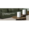 AC1200 기가비트 VPN 듀얼 밴드 2.4/5GHz 메시 Wi-Fi 시스템 170m2 커버리지 MU-MIMO 로밍 CUDY M1300(2-PACK)