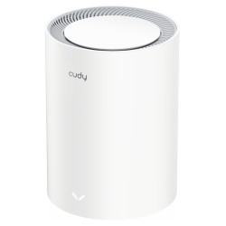 Wi-Fi 6 Mesh System AX3000 Router Access Point Signal Booster 2.4GHz 5GHz 2.5GbE WAN Port Internet CUDY M3000(1-PACK)