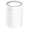 Wi-Fi 6 Mesh System AX3000 Router Access Point Signal Booster 2.4GHz 5GHz 2.5GbE WAN Port CUDY M3000(1-PACK)