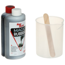 Getah dua komponen untuk penebat dan pengedap sambungan sebatian pengedap grafit RayTech MAGIC-RUBBER