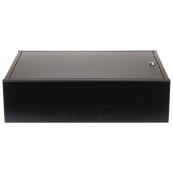 Overflatemontert metallkabinett med treplate for alarmsystemer og CCTV STALFLEX MB-TPR5-MP-B