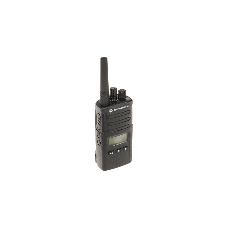 Radiotelèfon professional PMR 16 canals 446MHz abast 9km IP55 pantalla LCD VOX Scrambler banda lliure Motorola MOTOROLA-XT-460