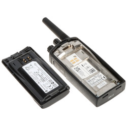 Profesionalni radiouređaj PMR 16 kanala 446MHz domet 9km IP55 LCD zaslon VOX Scrambler besplatni pojas Motorola MOTOROLA-XT-460