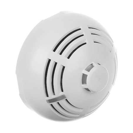 ワイヤレス煙・熱検知器 433MHz 通信距離200m 音響警報器 火災警報システム ホワイト SATEL MSD-300