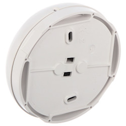 Belaidis dūmų ir karščio detektorius 433MHz 200m diapazonas garsinis signalizatorius priešgaisrinės signalizacijos sistemos balt