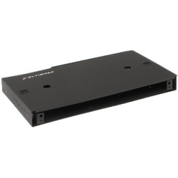 Glasfaser-Patchpanel Rack 19 1U 24 Spleiße Teleskop Server-Schrank FTTX Ausziehbare Ablage Organizer Ultimode MT-524