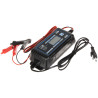 Inteligentní nabíječka akumulátorů 12V 24V AGM Gel Mikroprocesorový usměrňovač 8A LCD IP65 MW POWER MW-SC8E