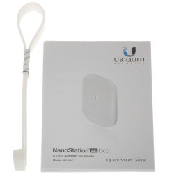 Titik Akses Luaran CPE airMAX ac 5GHz WiFi Bridge Nanostation 450Mbps UBIQUITI NS-5ACL