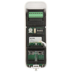 เครื่องตรวจจับ PIR แบบม่านภายนอกอาคาร ป้องกันการบดบัง Grade 3 ทนต่อสัตว์เลี้ยง IP54 ระบบสัญญาณเตือนภัย PARADOX NV37M-P2C