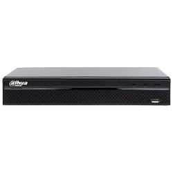 Сеткавы відэарэгістратар IP NVR 8 каналаў 12Mpx 4K H.265+ маніторынг CCTV інтэлектуальны аналіз выявы SMD AI DAHUA NVR4108HS-4KS