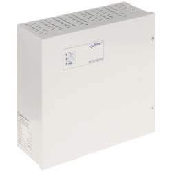 12V 7A Switching Buffer Power Supply for Alarm Systems and CCTV Cameras in Metal Housing PULSAR HPSB-12V7A-C
