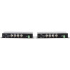 4路视频RS-485 4K AHD CVI TVI PAL 20km SC光纤转换器套件 PTZ遥测信号  OVH-4D/SC