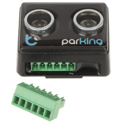 Parkeringssensor for styring av RGB LED-belysning 7-24V DC ultralyd avstandssensor BleBox PARKING-SENSOR/BLEBOX
