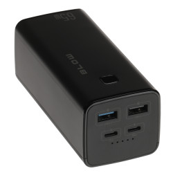 Φορητό Power Bank 20000mAh 65W Γρήγορη Φόρτιση PD QC3.0 SCP USB-C για Laptop Tablet Smartphone Μαύρο Ανθεκτικό Blow PB20G/B