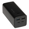 Power Bank Mudah Alih 20000mAh 65W Pengecasan Pantas PD QC3.0 SCP USB-C untuk Komputer Riba Tablet Telefon Pintar Hitam Teguh Bl