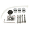 Supporto a parete scatola di montaggio per telecamere Speed Dome guida DIN spazio per alimentatore e batteria DAHUA PFA6400S
