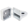 Angled wall mount for turret cameras junction box aluminum white CCTV adapter junction box DAHUA PFB206W