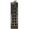 8端口工业级PoE交换机 2x Hi-PoE 90W 1x SFP千兆上行端口 看门狗 DIN导轨 冗余电源 DAHUA PFS3110-8ET-96-V2