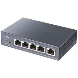 Multi-WAN Gigabit Ethernet VPN-reititin 5 porttia VPN IPsec OpenVPN WireGuard Zerotier SPI-palomuuri CUDY R700