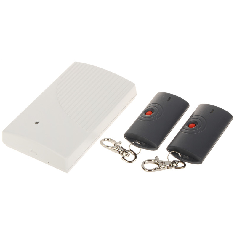 Yksikanavainen 433MHz radiokaukosäädin dynaamisella KEELOQ-koodilla 1-kanavainen radiovastaanotin 350m kantama RS-232 SATEL RK-1