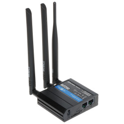 Routeur industriel 4G LTE WiFi 300 Mb/s Module IoT VPN RMS RutOS Montage rail DIN Boîtier aluminium Compact Teltonika RUT200