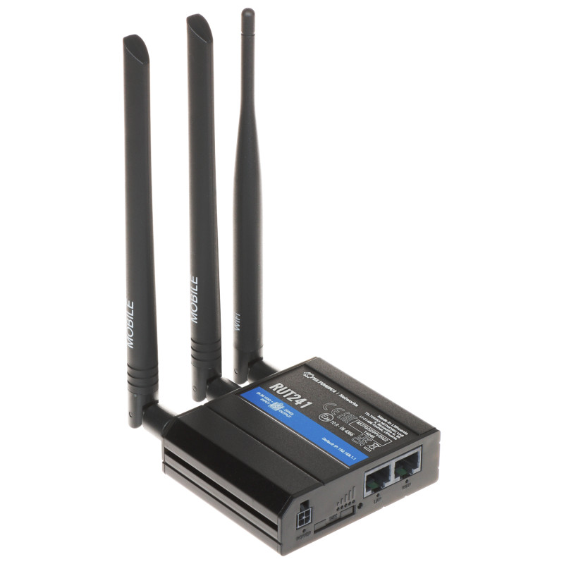 Poez 4G LTE Router Industriel WiFi 2.4GHz 300Mbps WAN LAN SIM VPN IoT Teltonika RUT241
