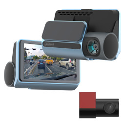 Автомобилен видеорегистратор 4K UHD Dual предна задна Wi-Fi GPS 3-инчов сензорен екран DAHUA S8