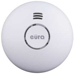 Juhtmevaba WiFi Tuya Smart suitsu ja kuumuse andur nutikas tulekahju detektor koduvalve EURA SD-72A2-TY
