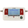 Medidor de Sinal de Satélite DVB-S DVB-S2 Testador de Antenas SAT Localizador de Satélites LCD DiSEqC Opticum SF-500