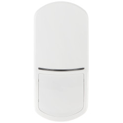 Czujka dualna PIR+MW z oświetleniem LED i funkcją odporności na zwierzęta do 20kg wewnątrz pomieszczeń SATEL SLIM-DUAL-LUNA-PET