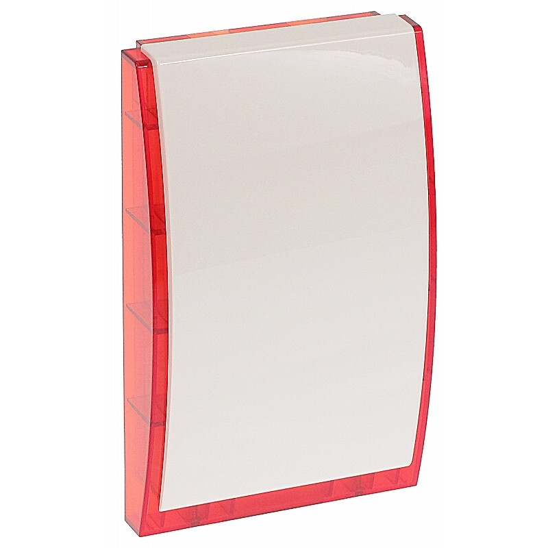 Išorinė LED optinė-akustinė signalizacijos sirena 120dB pjezoelektrinė su metaliniu dangčiu SATEL SP-4003-R