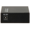 산업용 PoE 스위치 2x 기가비트 이더넷 RJ45 + 1x SFP 업링크 802.3at/af 52V DC 전원 어댑터 포함 Delta SPS-2P/1SFP