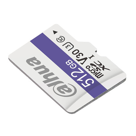 Targeta de memòria MicroSDXC 512GB UHS-I U3 V30 Escriptura ràpida 40MB/s Lectura 100MB/s Professional per a càmeres IP i drons D
