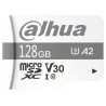 microSDXC 128GB UHS-I 100/90 MB/s Class 10 U3 V30 A2 Professional Memory Card for 4K IP CCTV DVR Monitoring DAHUA TF-P100/128GB