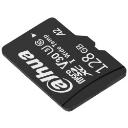Paměťová karta microSDXC 128GB UHS-I U3 V30 A2 pro IP kamery monitorovací video rekordéry High Speed DAHUA TF-W100-128GB