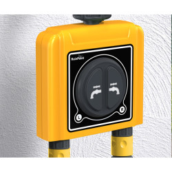 Smart dual irrigation valve with WiFi gateway Tuya Smart Home BT garden controller RainPoint TWG004WRF+TTV203WRF