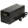 Onduleur UPS Line-Interactive 1000VA 600W LCD USB AVR 2x Schuko 2x C13 protection contre les surtensions Green Cell UPS03
