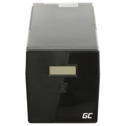 不间断电源 UPS Line-Interactive 1000VA 600W LCD USB AVR 2x Schuko 2x C13 电涌保护 Green Cell UPS03